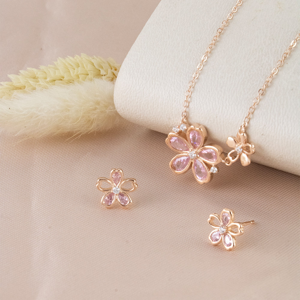 Set Sakura Garden Rose