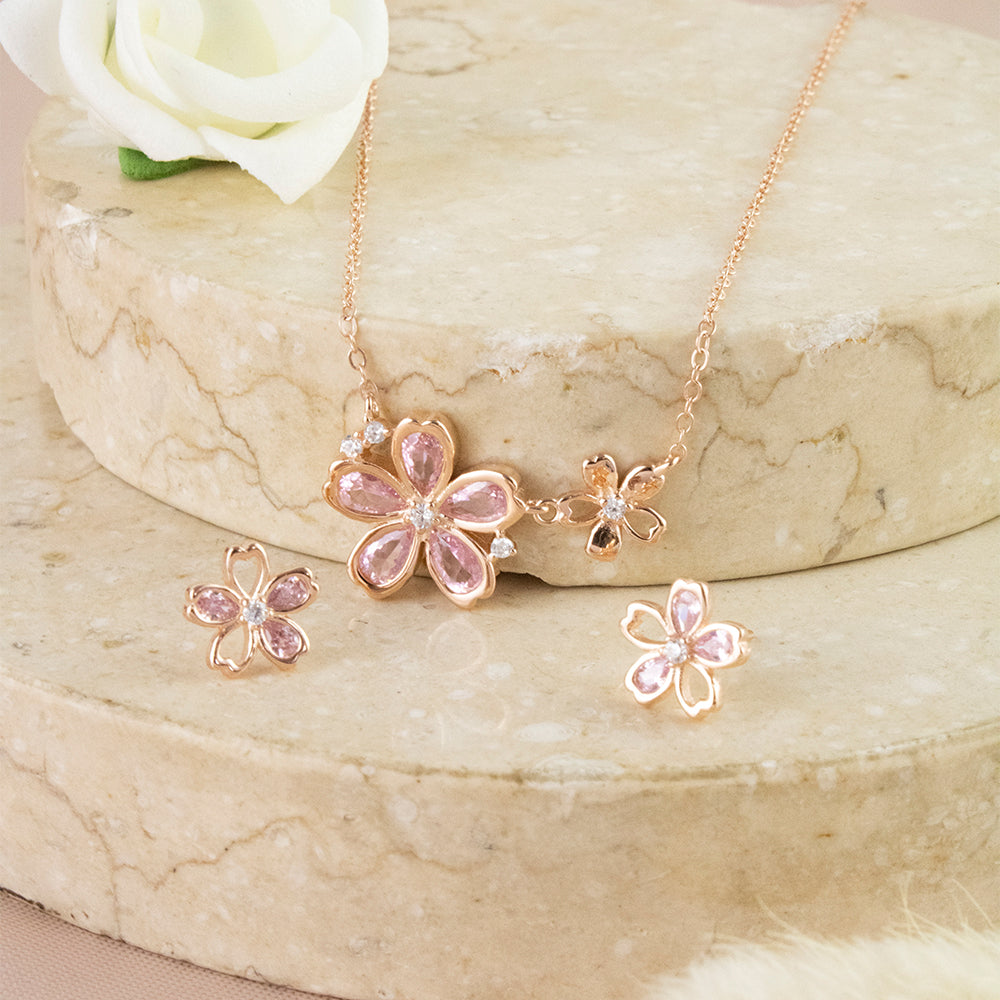Set Sakura Garden Rose