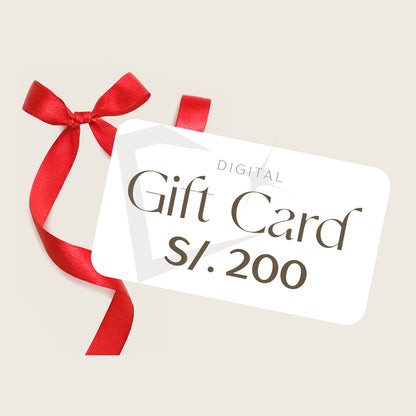 Tarjeta de regalo Gift Card