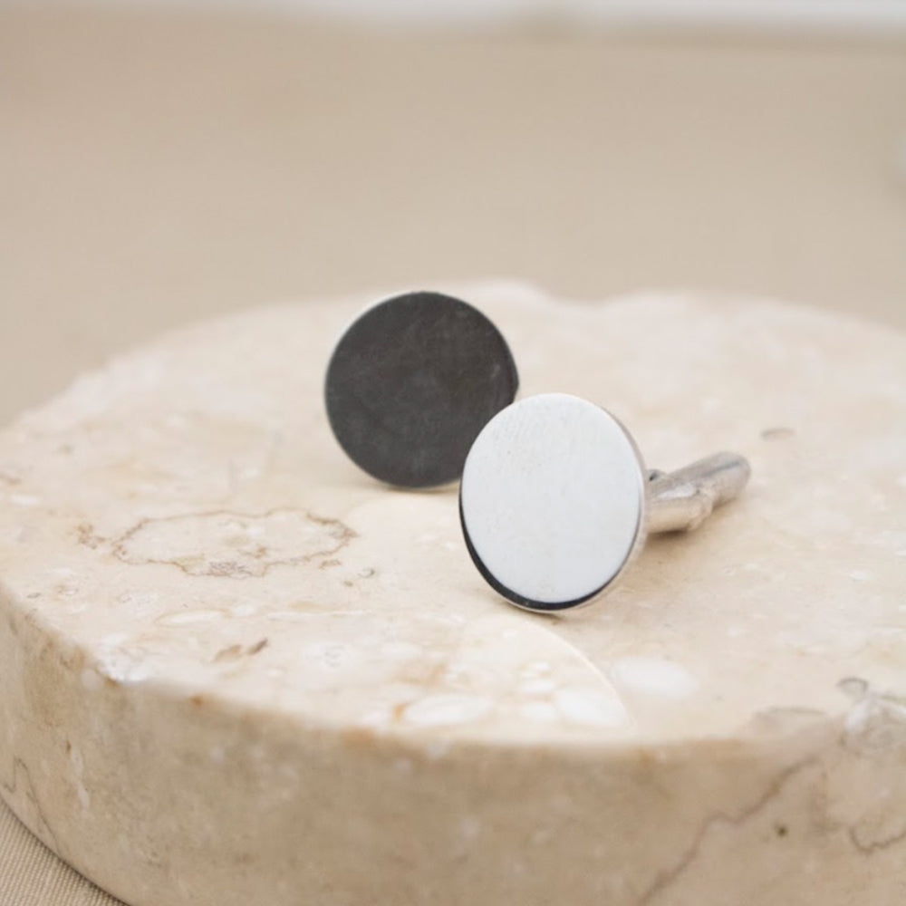 Gemelos Circulares de Plata