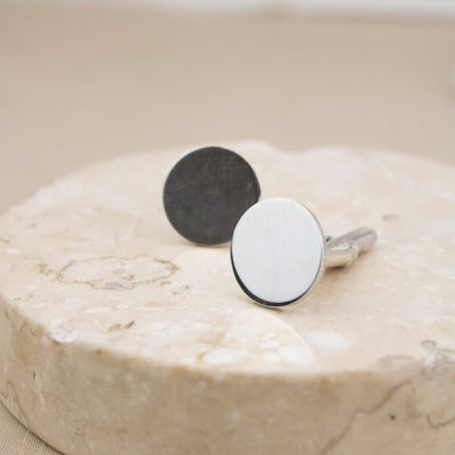 Gemelos Circulares de Plata