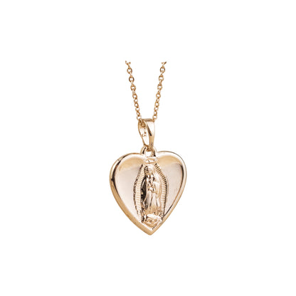 Collar Virgen de Guadalupe Rose