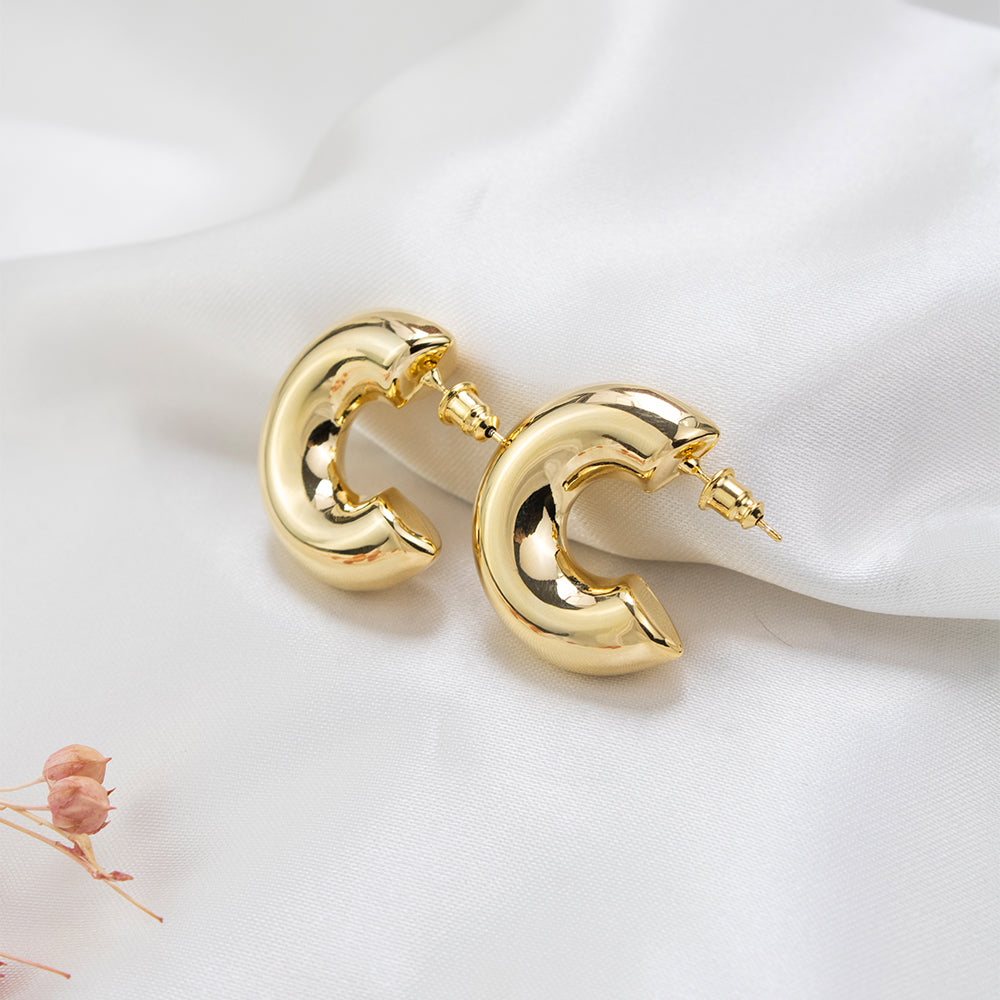 Arete Hoop Tight Plateado