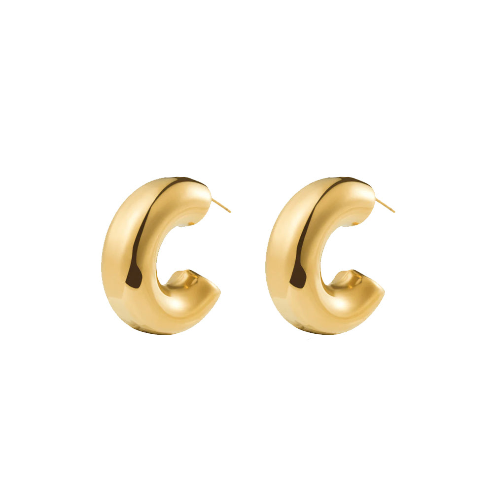 Arete Hoop Tight Plateado