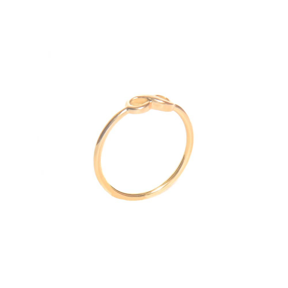 Anillo Infinito Oro 18k