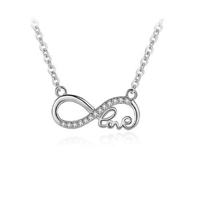 Collar Infinity Love Plata