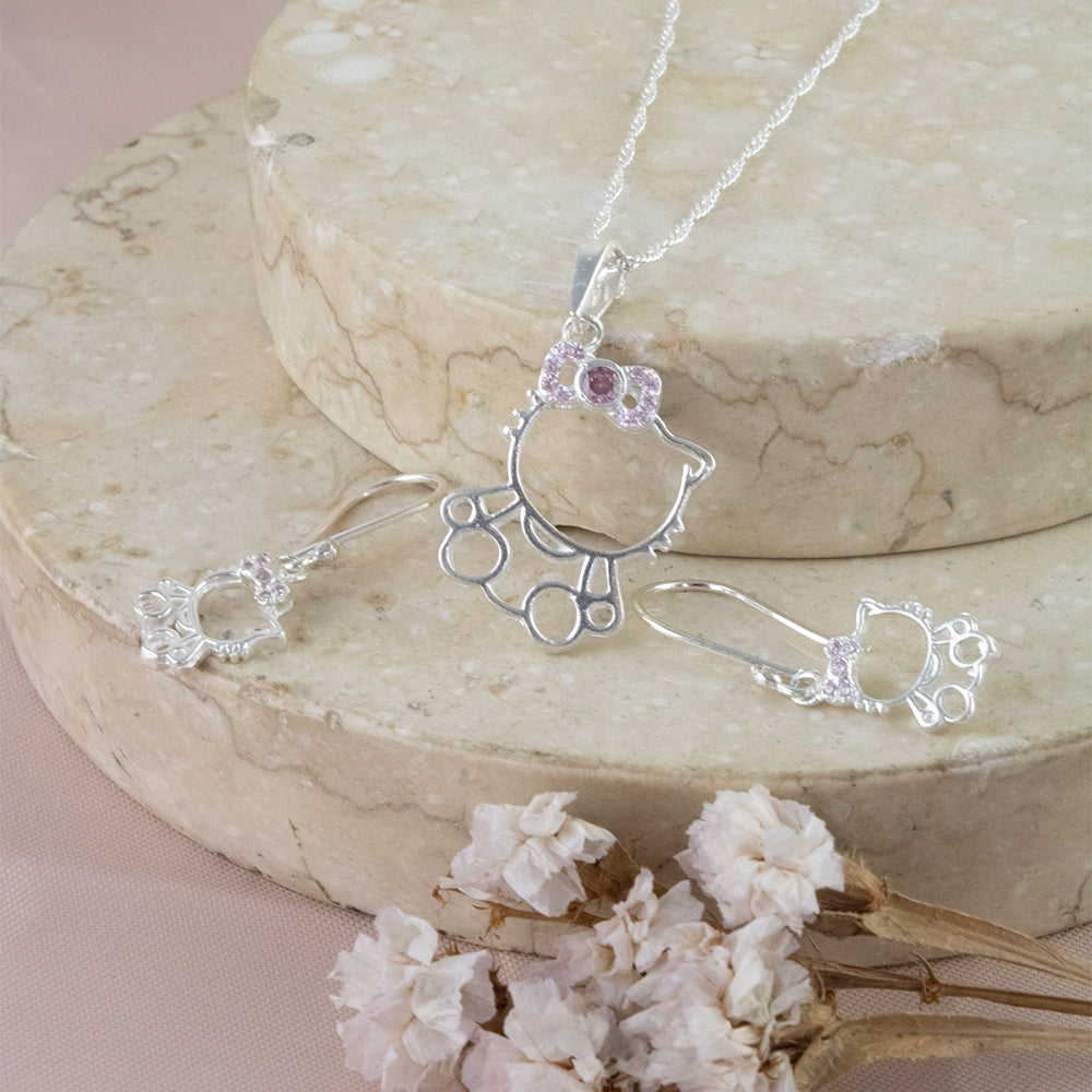 Set Hello Kitty Plata