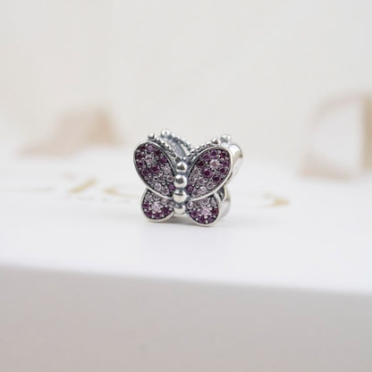 Dije Charm Mariposa Plata