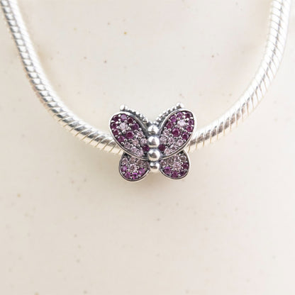 Dije Charm Mariposa Plata