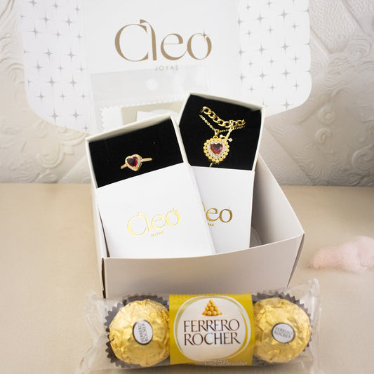 Box Premium de Set Corazón y Espada + Anillo