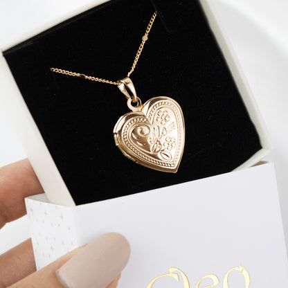 Collar Relicario Mom Dorado Rose