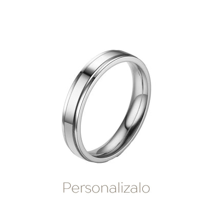 Anillo de Nacimiento Liso Hombre