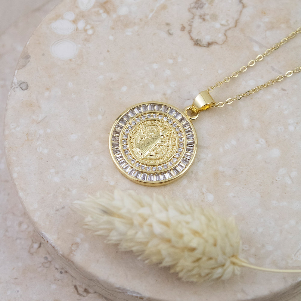 Collar San Benito Dorado