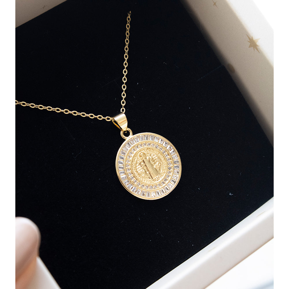 Collar San Benito Dorado