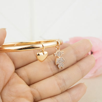 Pulsera de Niña Rose Acero