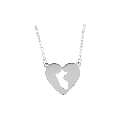 Collar Peru Calado Plata