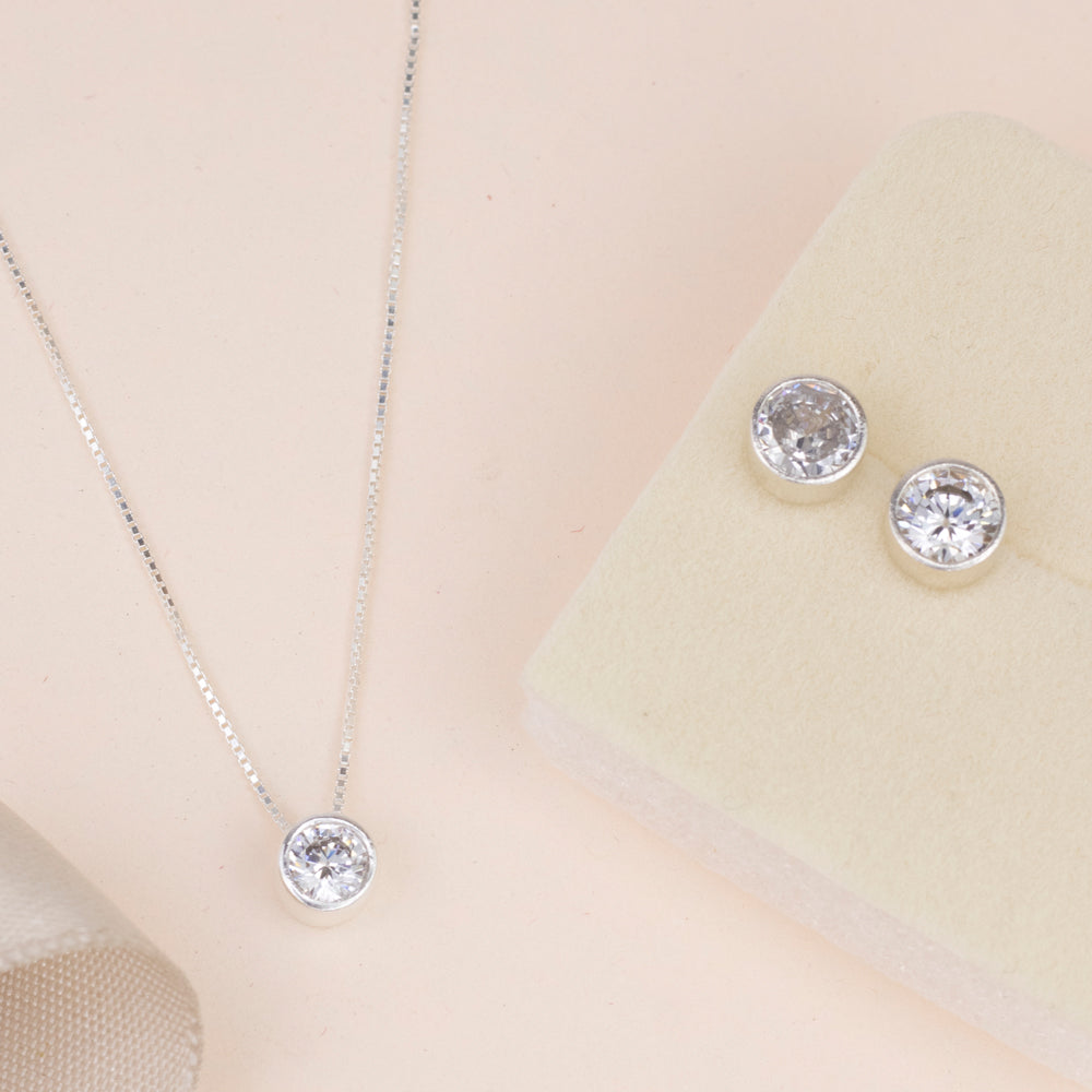Set Punto De Luz Plata