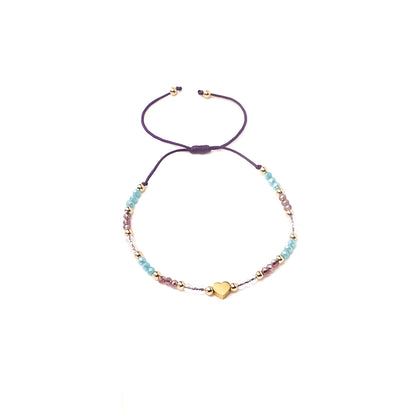 Pulsera Corazón Hilo