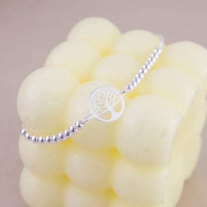 Pulsera Abundancia Regulable Plata