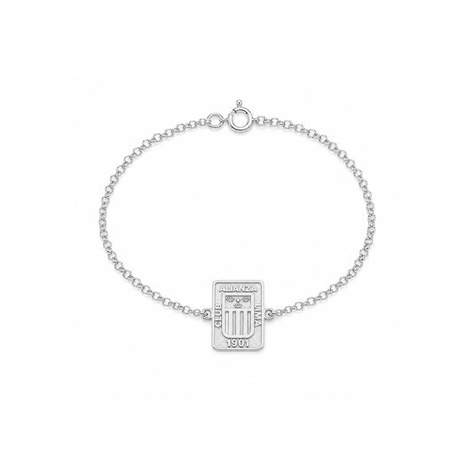 Pulsera Alianza Lima Plata Plateado Mujer