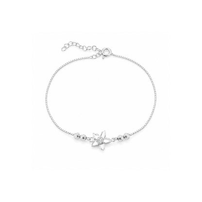 Pulsera Azalea Regulable Plata Plateado
