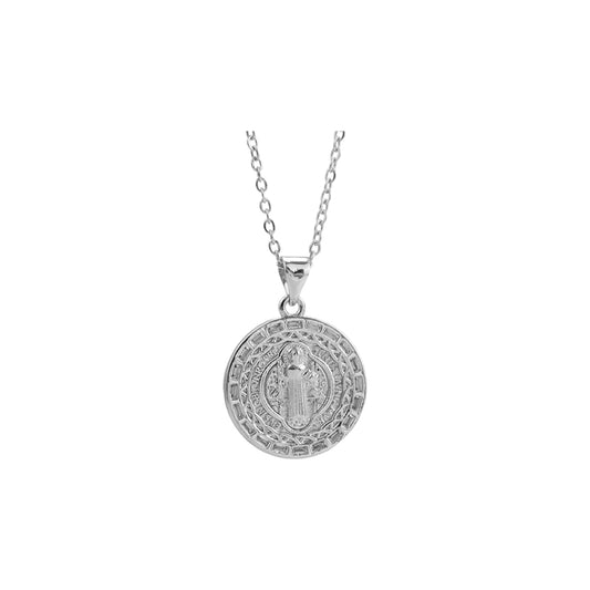 Collar San Benito Plateado
