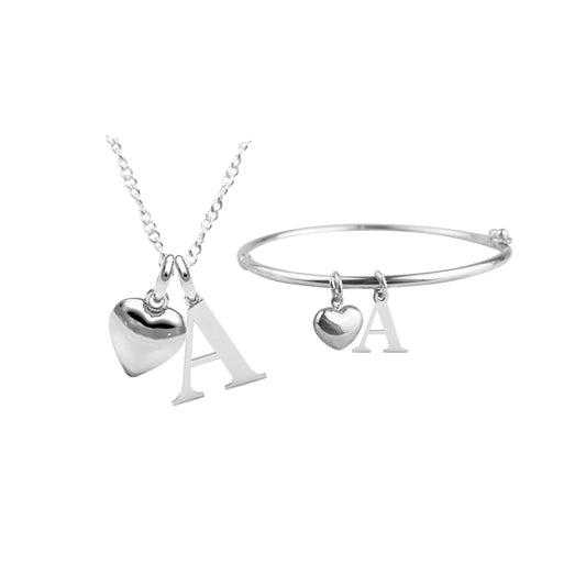 Box 2 piezas: Set Inicial Plata (Collar + Pulsera)