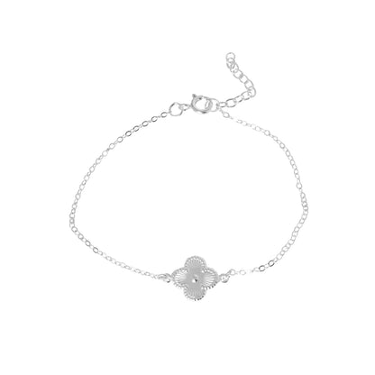 Pulsera Trebol Plata