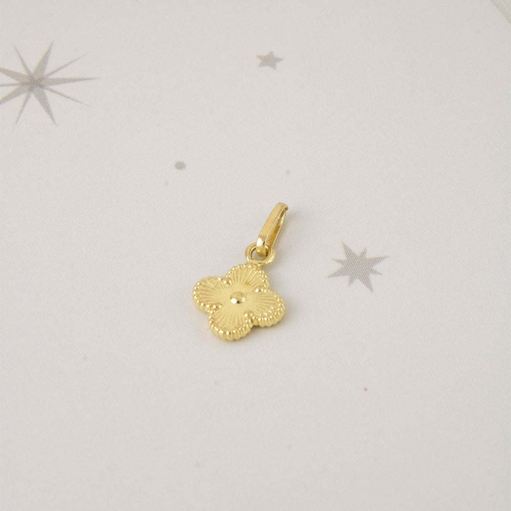 Dije Trébol Oro 18k