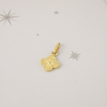 Dije Trébol Oro 18k