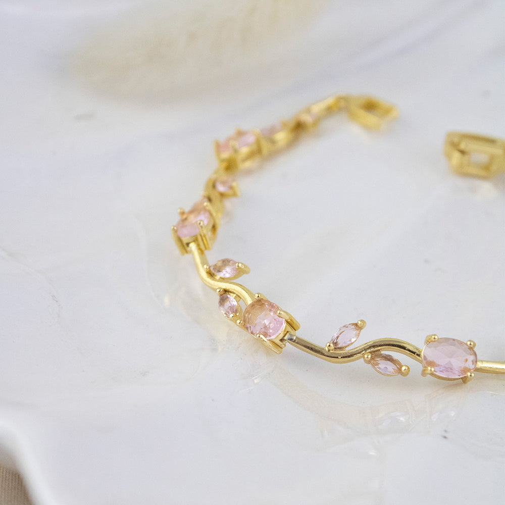 Set  Tulipán Cristal Dorado