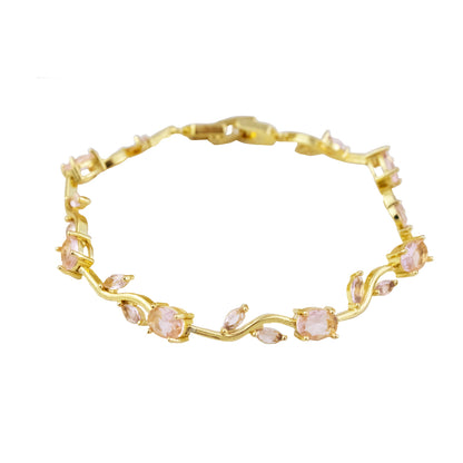 Set  Tulipán Cristal Dorado